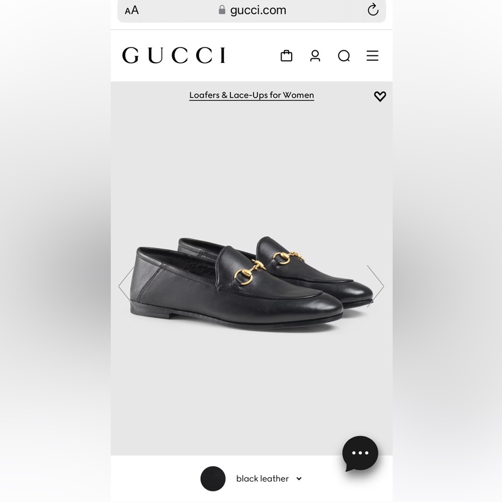 Gucci Women’s loafers black size 35